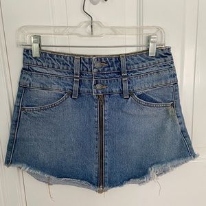 Carmar denim skirt